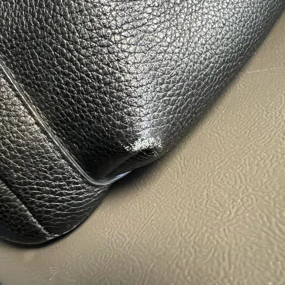 Kate Spade Dark Leather Backpack - Picture 6 of 9